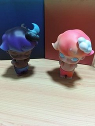 Popmart Dimoo大娃 晝夜一對出