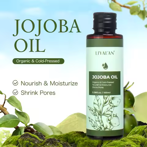 100ml Jojoba Oil Skin Moisturizing Body Massage SPA Smooth Nail Care Natural Organic Carrier Oil Bea
