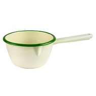 【ibili】琺瑯牛奶鍋(米綠12cm) | 醬汁鍋 煮醬鍋 牛奶鍋