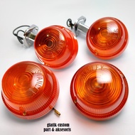 FRONT AND REAR TURN SIGNAL LIGHTS HONDA C50 C70 C90 C 50 70 90