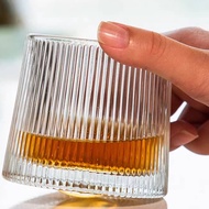 1pc Spinning Whisky Glass Cocktail Brandy Whisky Tequila Cognac Spinning Rotatable Beer Glass / 旋转玻璃