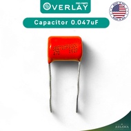 Orange Drop Capacitor .047uF คาปาซิเตอร์ กีต้าร์ Capa คาปา กีต้าร์ไฟฟ้า ตัวเก็บประจุ OverLay สีส้ม 0