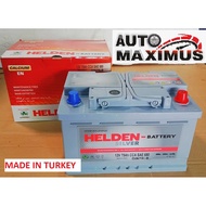 HELDEN SILVER / INCI AKU DIN75 LB3 / DIN75 L3 (DIN66 DIN74) Maintenance Free Battery