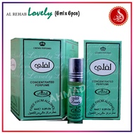 Al Rehab Lovely (6ml X 6) Box (Roll on) Alcohol Free Made by Al-Rehab Perfumes
