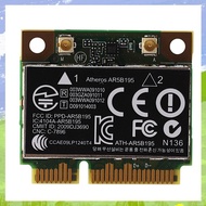 AR9285 AR5B195 150M+BT3.0 Half Mini PCI-E Wireless Card SPS:593127-001 592775-001 for 430 431 435 43