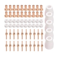 65pcs/set Tip Nozzle Plasma Cutter PT31 Udara Plasma Cutter