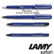 ﴾Leaden-AF﴿ Lamy Safari Blue Mechanical Pencil, Ballpoint, Rollerball Or Fountain Pen