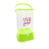 Drink Jar Ezy Verona 30 Liter Arizona Drinking Water/ Bucket + Faucet Coconut Fruit Ice Aquarium/