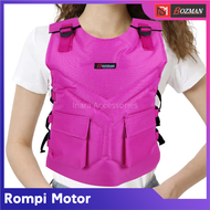 ROMPI MOTOR TOURING ANTI ANGIN PELINDUNG DADA BODY PROTECTOR ROMPI MOTOR BIKERS