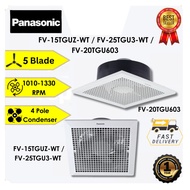PANASONIC CEILING MOUNT VENTILATING FAN / FV-15TGUZ-WT/FV-25TGU3-WT/FV-20TGU603 /Exhaust Ventilation