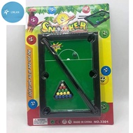 LINLAN NEW COD MINI BILLIARD BALL SNOOKER POOL TABLE TOP GAME SET KIDS TOY