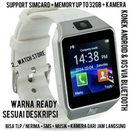 JAM TANGAN HP - SUPPORT ANDROID IPHONE - PAKAI SIM CARD MEMORI