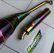 knalpot Ninja 150 R & RR Pelangi