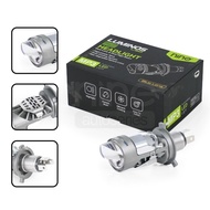 L-LED Motor HS1 H4 Luminos MP3 50 Watt Projector Lamp 2 Color Bulb White Yellow Warranty