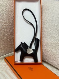 全新 VIC 系列Hermes HIMA Rodeo noir size Pm 愛馬仕黑色喜馬拉鱷魚小馬