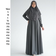 DARK GREY DRESS UMBRELLA DRESS DEPAG DRESS/