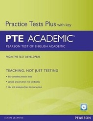 培生朗文 - Pearson Test Plus With Key PTE Academic : Pearson Test of English Academic #9781447937944
