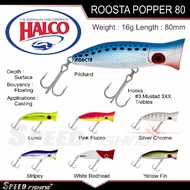 Halco Roosta Popper 80 Lure Popping Floating