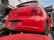 福斯VW Polo 5/6代零件車報廢車拆賣ABS幫浦引擎變速箱電腦發電機壓縮機後視鏡儀表大燈尾燈保桿鋁圈座椅氣囊方向盤