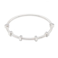[มือสอง] กำไลข้อมือ Cartier Eclou de Cartier ขนาดข้อมือ 15 ซม. ทองคำขาว K18WG