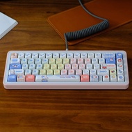 MOA Profile Keycap 126 Keycap PBT การระเหิดห้าด้านสำหรับคีย์บอร์ดแบบกลไกเชอร์รี่สวิตช์ MX RK61/Anne