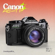 Secondhand# Ready Kamera Analog Canon Ae-1 Ae1 Program Kit 50Mm F1.4