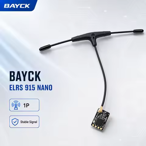 BAYCK ELRS 915 Nano ELRS Receiver 915MHz For FPV Racing Drone RC Aircraft Long Range T Antenna DIY B