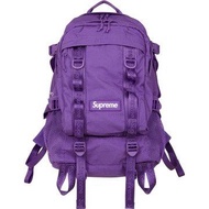 Supreme SS26 backback 紫色背包