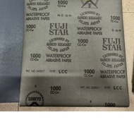 Fuji Star Sandpaper (Made in Japan) Roughness 3000 = 2