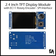 2.4 Inch TFT Display Module with EC11 Rotary Encoder - SPI Interface