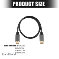 1.4 Cable 8K 60Hz 4K120Hz Metal Connectors Fast Speed 32.4Gbps