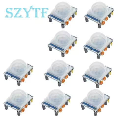 1-10pcs HC-SR501 Adjust IR Pyroelectric Infrared PIR Motion Sensor Detector Module For Arduino For R