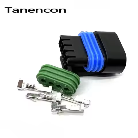 1 Set 4 Pin Female Car Intake Pressure Sensor Plug 1.2L D4F Auto Oxygen Sensor O2 Connectors for Bui