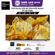 [FREE SHIPPING] SONY BRAVIA XR 55 65 75 85 Inch X90L X90K 4K Ultra HD XR HDR Remaster|XR Contrast Booster|Full Array LED|Dolby Vision Atmos|XR Super Resolution|XR TRILUMINOS PRO™|Cognitive Processor Smart TV Google TV LED TV WAH LEE STORE