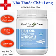 [Chemist] Fish Oil Omega 3 Healthy Care Fish Oil - Fish Oil 1000mg Omega 3 400v