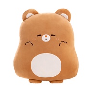 HLS PLUSH CUSHION B-BEAR 40CM BROWN