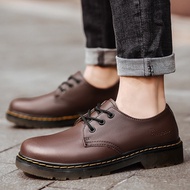New Dr.martens Martin Shoes Genuine Leather Overalls Cowhide Couple Low-Top Martin Boots Formal Shoe