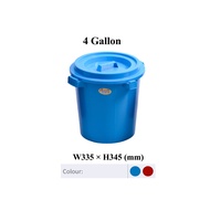 2-8Gallon Pail with Cover/ Tong Air/ Baldi/ Timba/ Plastic Pail/ Bucket