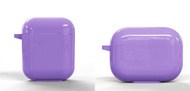 pastel jelly case airpods pro airpods 1 case airpods 2 - purple airpods 1/2