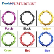 [Koolsoo] 32-38T MTB Bike Chainring 104bcd Narrow Wide Single Sped Chainwheel Sprocket