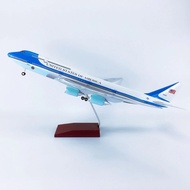 Metal Airplane Model Size 1:160 Air Force One Boeing B747 (Air B747)