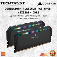 [ CORSAIR DOMINATOR PLATINUM RGB DDR5 ] 64GB(32GBx2) 5600MHz CL40
