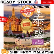 [ Thailand ] Real Unlimited 4G Data Network Travel SimCard Hotspot 1-8 DAYS 4G Internet DATA Travel Simcard
