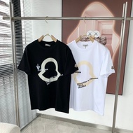 MONCLER Counter Version Short-Sleeved T-Shirt Couple Style Comfortable Classy Design Feel Fashionabl
