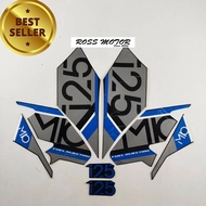 Original Genuine Striping polet sticker for Yamaha Mio 125 mio125 2017 blue standard list