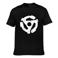 45 Rpm Records Adapter Music Dj Vinyl Turntable Rap Comfortable Fit Mens T-Shirt Creative