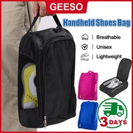 GEESO Shoes Bag Breathable Unisex Sneakers Storage Bag Lightweight Hand Carry 牛津布鞋包