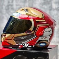 Helm KYT Paket Ganteng KYT K2 Rider IRON MAN