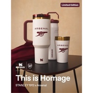 [KOREA] STANLEY 1913 x Arsenal Homage Limited Edition Tumbler/ Bottle – Iconic Arsenal crest drinkwa