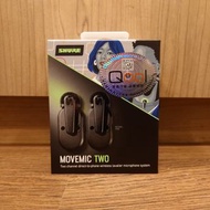 門市全新現貨‼️ Shure MoveMic Two 無線領夾式麥克風